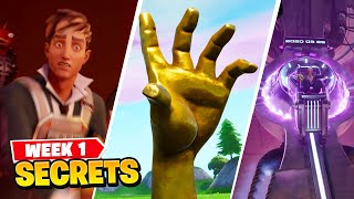 Fortnite Season 4 Map Updates and Secrets  Week 1 Last Resort [upl. by Aehc77]