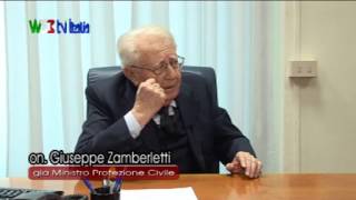 WEB TV ITALIA  ON GIUSEPPE ZAMBERLETTI [upl. by Church]