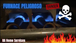 Furnace con altos niveles de monoxido carbono y tambien reparacion de un tankless water heater [upl. by Ilek456]