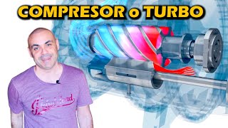 TURBO o COMPRESOR ¿CUÁL ES MEJOR  Tecnologías y diferencias [upl. by Aerdnek880]