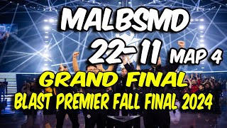 CS2 POV  G2 malbsMd 2211 vs NAVI Inferno  BLAST Premier Fall Final 2024 Grand final [upl. by Anaerb948]