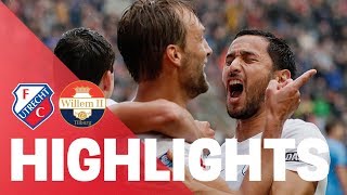 HIGHLIGHTS  FC Utrecht  Willem II [upl. by Lennor]