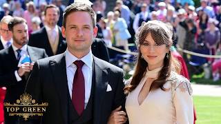 Suits Cast At Prince Harry and Meghan Markle Wedding [upl. by Nuj364]