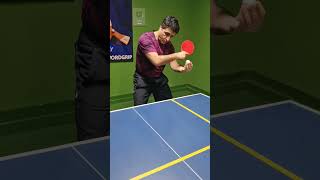 Backhand Chop for Defense Players  Stop fast balls easily [upl. by Donalt]