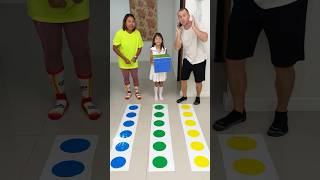 Spin the Colore Twister Challenge shorts GamGam Family [upl. by Eisenberg]