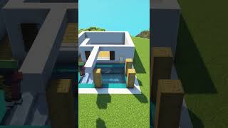 Minecraft Ultimate Modern House🏠 shorts [upl. by Nitsruk922]