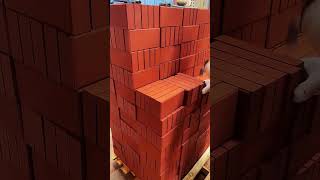 Solid fire bricks loading process Good tools and machinery make work easy [upl. by Jannery940]