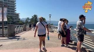 CAMINANDO POR PUERTO VALLARTA EN 4K [upl. by Eledoya]