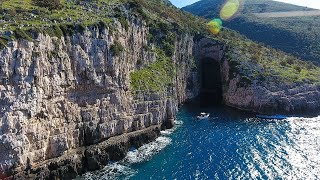 Karaburun Peninsula  Cave of Haxhi Ali Vlora Albania [upl. by Suriaj]