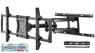 VEVOR Full Motion TV Mount Fits for Most 3775 inch TVs Swivel Review [upl. by Kcirad]