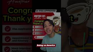 SOBRANG WORTH IT US VISA APPROVED [upl. by Onitram]