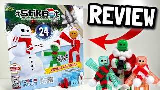 The COMPLETE 2023 Stikbot Advent Calendar REVIEW amp UNBOXING [upl. by Adnuhs]