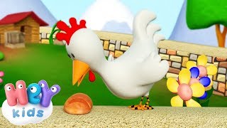 Une Poule Sur Un Mur chanson  37 min de comptines pour bébé  HeyKids [upl. by Vite381]