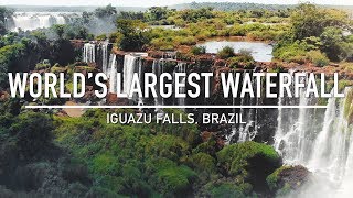 Iguazu Falls Brazil  Cinematic Travel Video  Sony a6500 [upl. by Duwalt131]