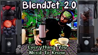 BlendJet 2 0 Everything You Need To Know Tutorial Unboxing First Use Cleanup amp Maintenance [upl. by Nohtan]