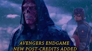 MARVEL ADDED NEW SCENES TO AVENGERS ENDGAME POST CREDITS [upl. by Innavoij]