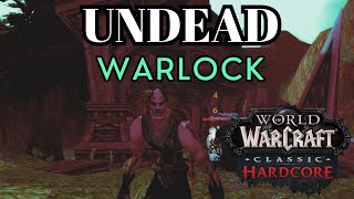 World of Warcraft Classic Hardcore  Undead Warlock  Crypt Horror [upl. by Snell]