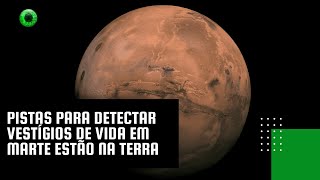 Pistas para detectar vestígios de vida em Marte estão na Terra [upl. by Nihahs]