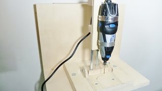 Making a horizontalvertical mini drill press [upl. by Bracci]