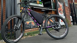 DIY EBIKE  3000w 72 volt  c100 [upl. by Trabue]