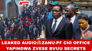 Leaked Audio🥵ZanuPF CIOFAZ yapindwa zvese bvuu naJeff Judah hazvina Pension INGOZI🔥🇿🇼 [upl. by Alliuqat]