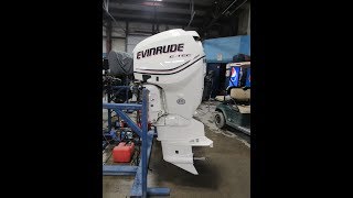 Used 2010 Evinrude ETec 115HP Outboard E115DPXIS 25quot Shaft [upl. by Tadich]