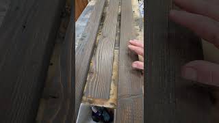 Getting that barnwood look with stain bwdwoods barnwood creative woodworking [upl. by Valry]