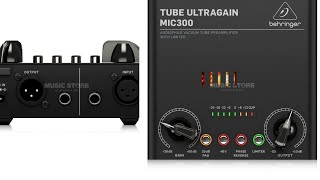 Behringer Ultragain MIC300 mejor Preamplificador calidad precio behringer [upl. by Ellinet]