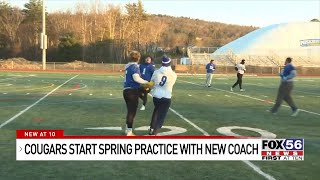 Misericordia Cougars start Spring practice with new coach [upl. by Anoj4]