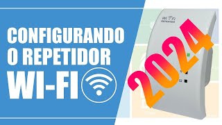 Como configurar o roteador repetidor de internet wifi [upl. by Madalena]