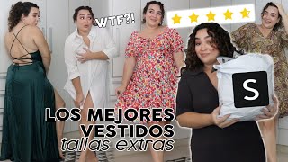 Pedí los vestidos mejor calificados de SheIn 💃✨ TALLAS EXTRAS [upl. by Niwdog59]