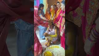 तेल हल्दी  छत्तीसगढ़ी शादी telhaldi cgbihaw cgshadi cgviral viral shorts youtubeshorts cg [upl. by Bodkin]