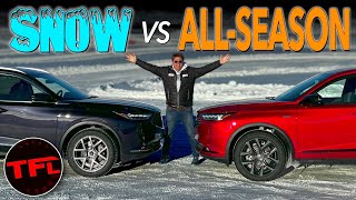 This New AllSeason Tire Promises To Be ALMOST As Good As a Blizzak Snow Tire  I Put It To The Test [upl. by Consuela513]