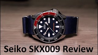 Watch Review  Seiko SKX009 [upl. by Eardnoed18]