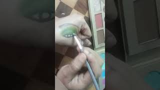 GreenEye makeup for indian [upl. by Hairas]