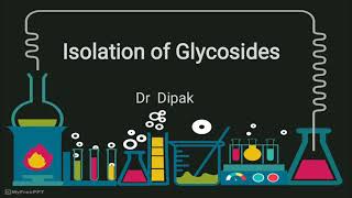 Isolation of Glycosides with Animation Easy to understand [upl. by Ennairej]