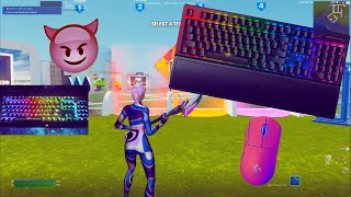 Razer Blackwidow V3 Mechanical Keyboard😴 Fortnite Keyboard amp Mouse Sounds ASMR Gameplay 😍360 FPS 4K🏆 [upl. by Nnyltiac]