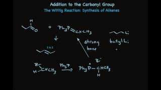 The Wittig Reaction to Make Alkenes from Aldehydes and Ketones [upl. by Shaner]