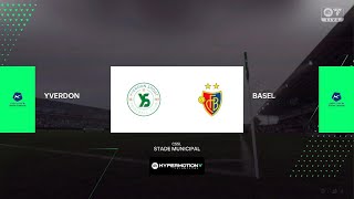 EA SPORTS FC 25 Yverdon Sport vs FC Basel [upl. by Manda]