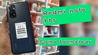 como FORMATEAR Xiaomi redmi note 11s  como restaurar de fabrica modo recovery [upl. by Ynetruoc]