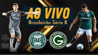 Coritiba x Goiás  AO VIVO  Brasileirão Série B [upl. by Eedna142]