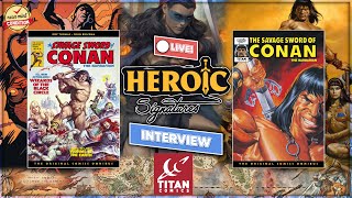 The future of Conan Omnibus and collections  A conversation with Heroic Signature and Titan Comics [upl. by Aivul]