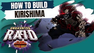 How To Build Kirishima  Death  My Hero Academia CCG [upl. by Eletnahc]