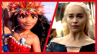 MOANA IS BETTER WITH GAME OF THRONES [upl. by Eddina]