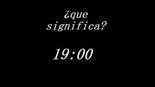 SIGNIFICADO DE LA HORA EXACTA 1900 espiritualidad numerologia universo [upl. by Ydurt]