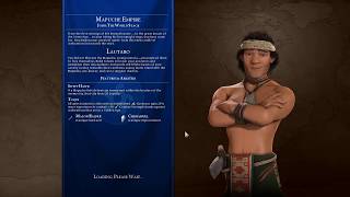 Lets Play Civilization 6 Rise and Fall Mapuche Episode 1 [upl. by Ahsitahs113]