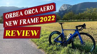 Orbea Orca Aero  new frame for 2022 review [upl. by Amein]