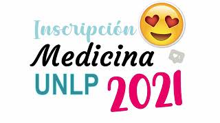 Inscripciones 2021 Medicina Nutrición Enfermería  Facultad de Ciencias Médicas UNLP [upl. by Doris581]