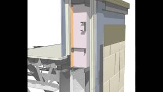 parapet construction sequence [upl. by Adena]