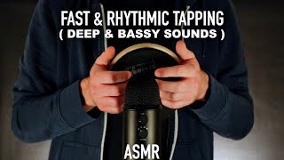 ASMR Fast amp Rhythmic Tapping with Deep amp Bassy Triggers No Talking [upl. by Edyaw]